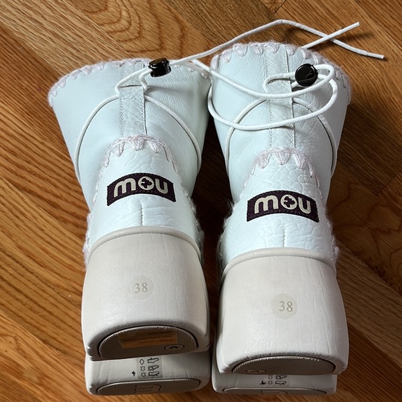 Free People MOU Lunar Landing Snow Platform Boots Size/38 - US 7 - Picture 8 of 16